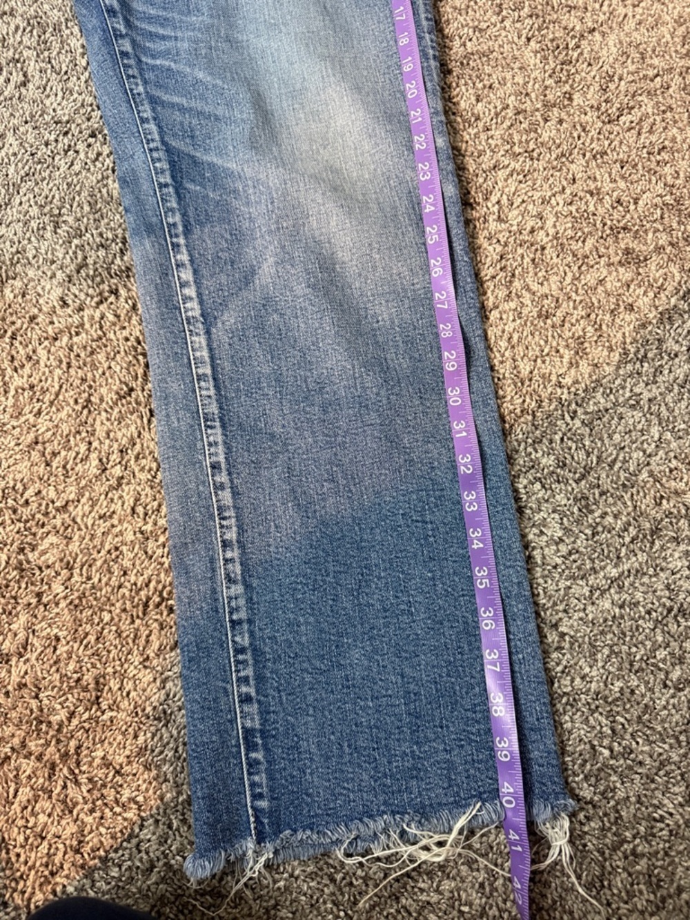 Moussy - Women's Evelyn Cropped Straight-high Rise Jeans size 30 - Picture 8 of 8